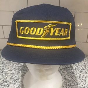 VTG Goodyear mesh patch swingster USA SnapBack hat